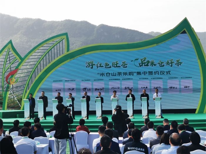 2024年川渝茶叶行业职工职业技能大赛暨中国·旺苍米仓山采茶系列活动开幕(图2)