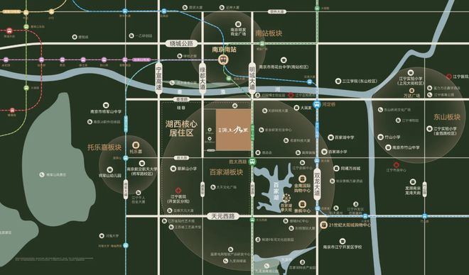 百家湖年度新盘本周六公开！燕子矶重大配套有新进展！(图3)