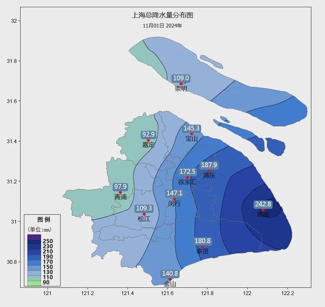年平均气温188℃创新高！上海发布2024年十大天气气候事件(图10)