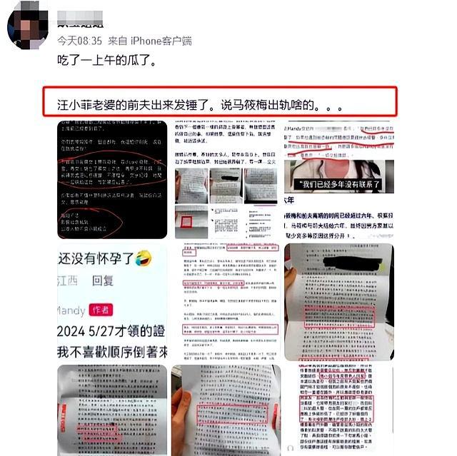 马筱梅“艳照门”事件升级前夫隐私曝光引发网络暴力(图4)