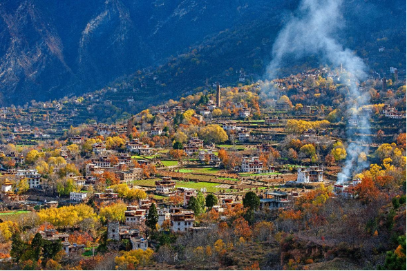 联合国世界旅游组织授予“最佳旅游乡村”殊荣四川甘孜州丹巴县基卡依村：五大全球影响力喷薄而出(图2)