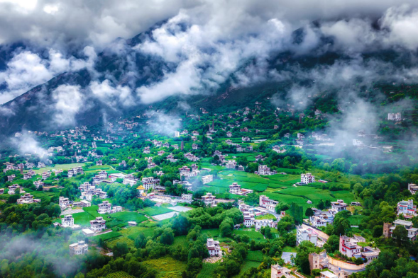 联合国世界旅游组织授予“最佳旅游乡村”殊荣四川甘孜州丹巴县基卡依村：五大全球影响力喷薄而出(图3)