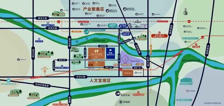 黄冈学府城商铺(租售中心)▁建面约83-188㎡▁服务热线▁装修交付▁周边配套(图2)